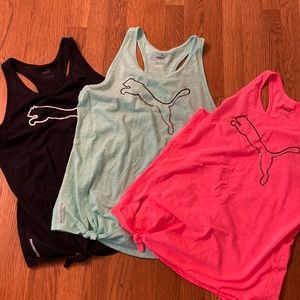 Puma women’s workout tank (price for all 3) all size small